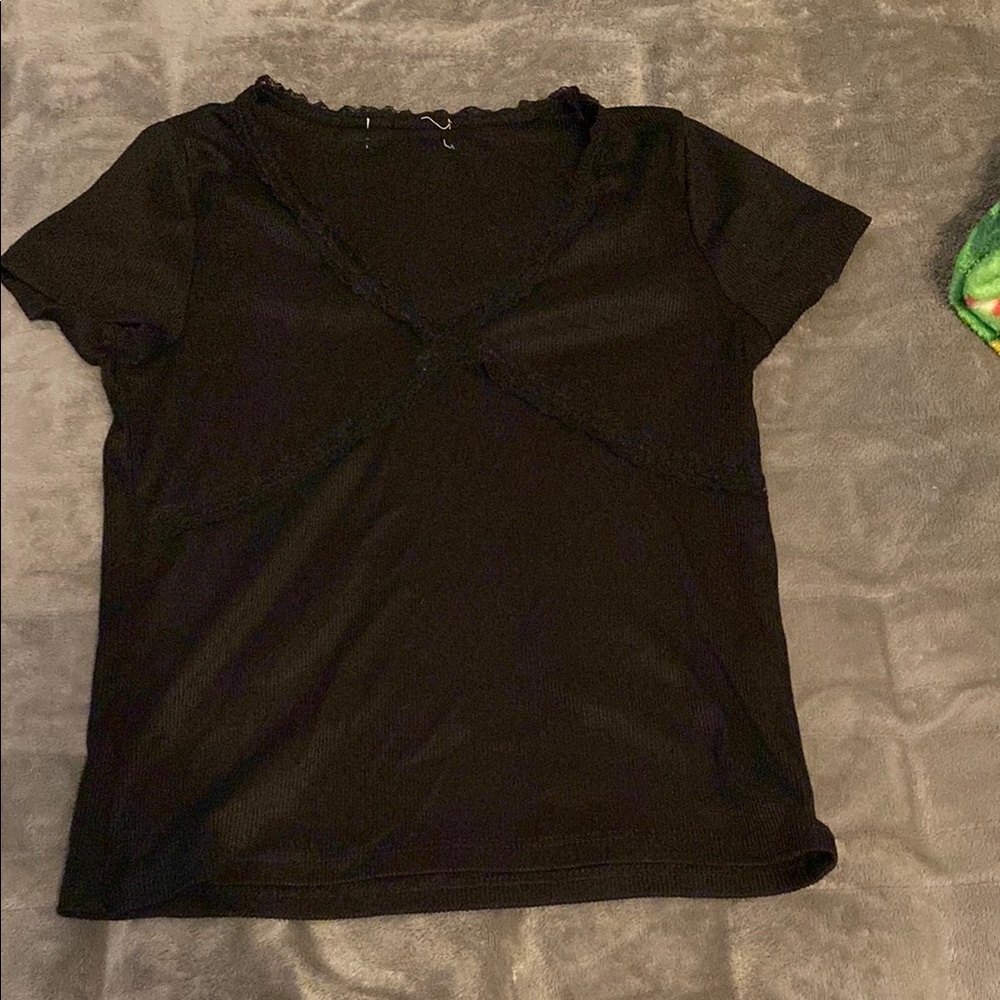 Elegant Black Women's Top